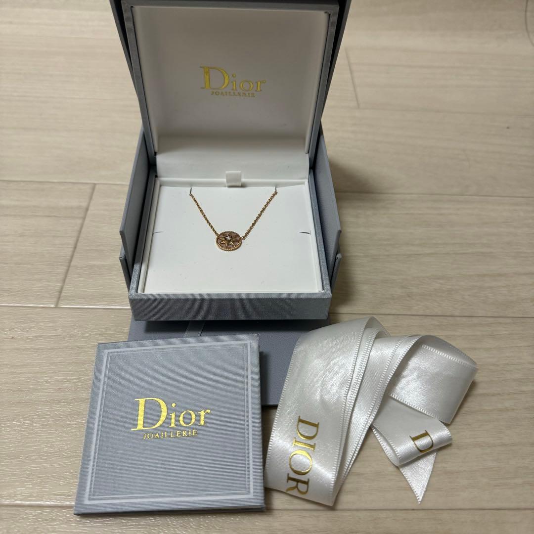 美品☆正規品　Dior ディオール　Rose des Vents ネックレス