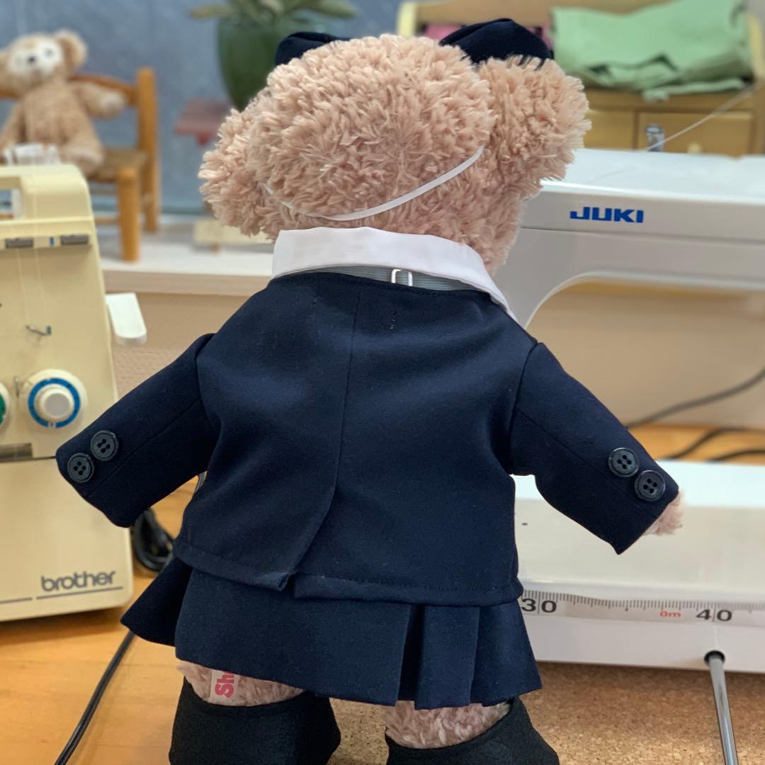 ちゃあこ　制服リメイク　シェリーメイ オーダーコスチューム　ぬいぐるみ服