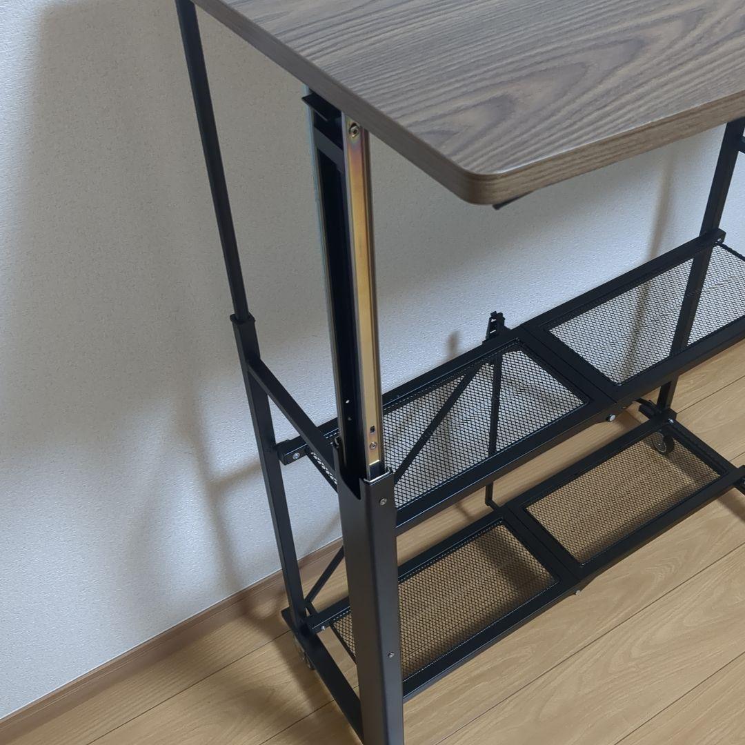 E-WIN 折りたたみ　昇降　スタンディングデスク　SD92-BK