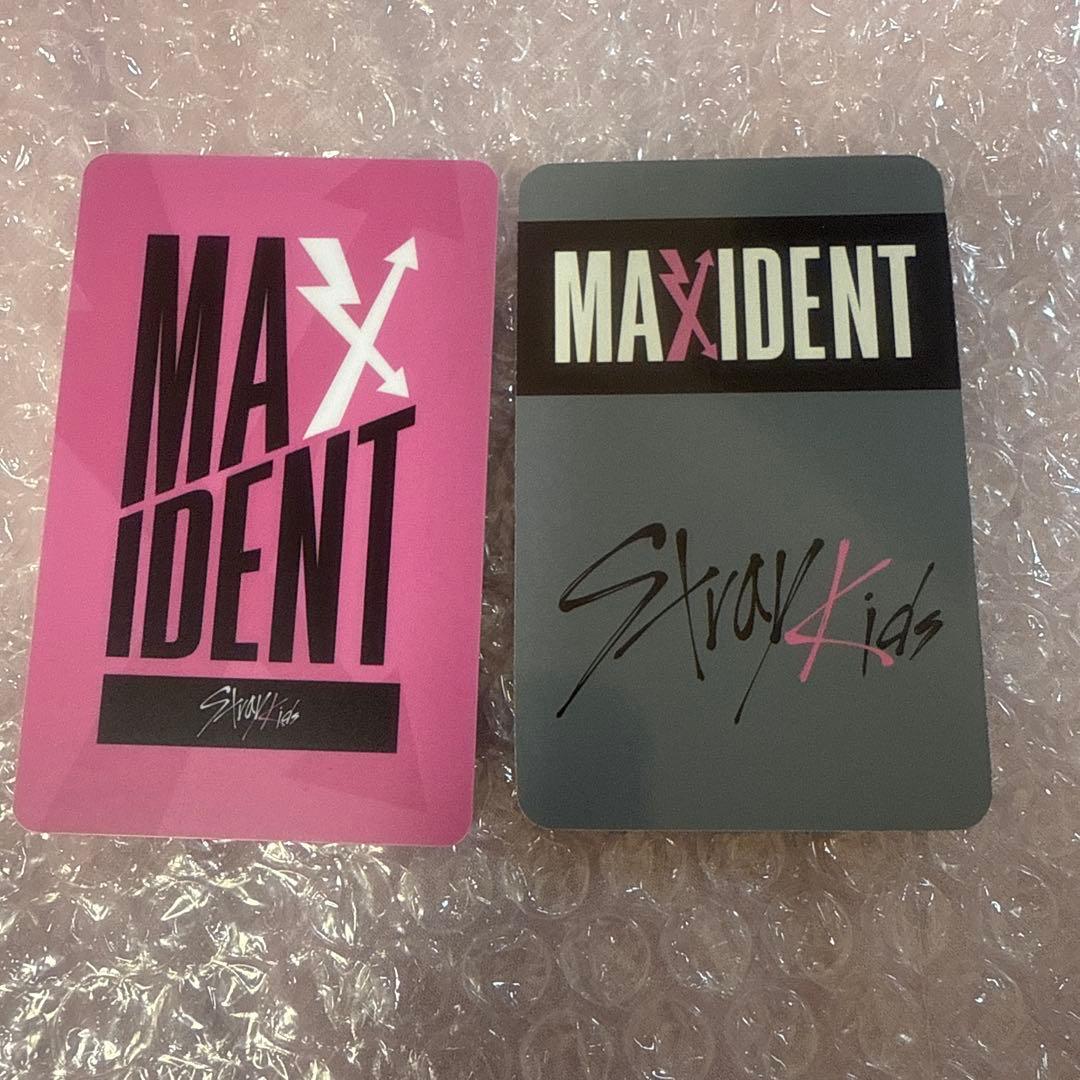 StrayKids スキズ　ヒョンジン　トレカ　maxident ラキドロ