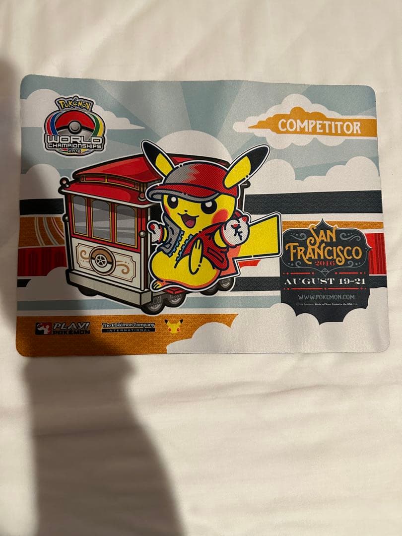 ポケモン 2016 WCS サンフランシスコ 海外限定ミニプレイマット