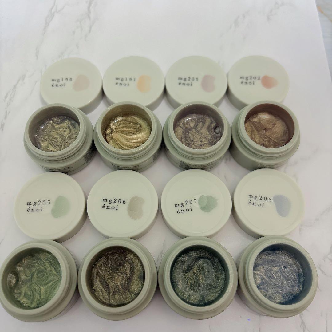 énoi ゼリーマグネット　8色セット開封済