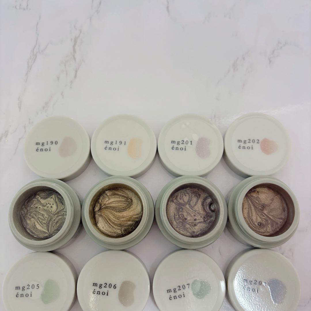 énoi ゼリーマグネット　8色セット開封済