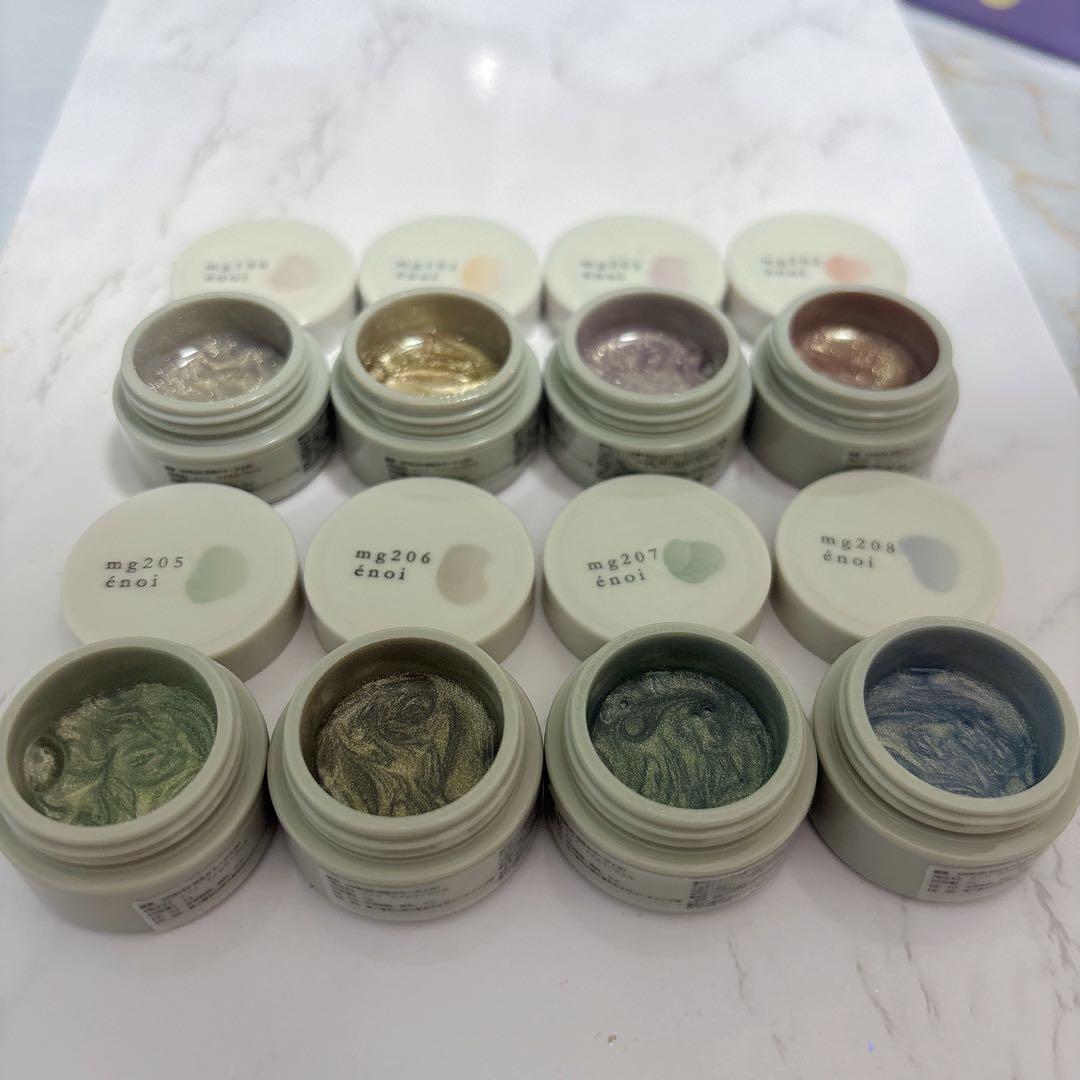 énoi ゼリーマグネット　8色セット開封済