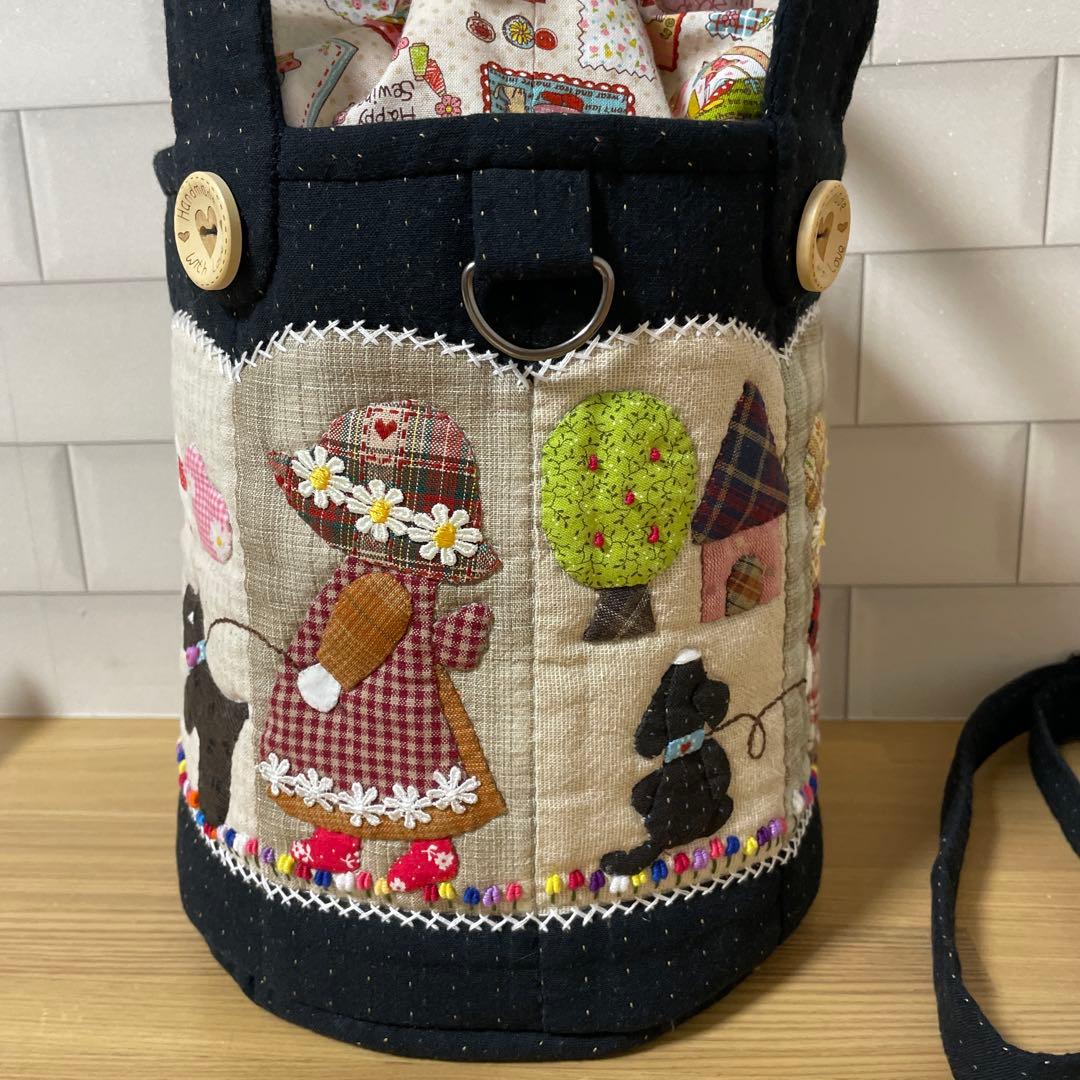 XXXXX専用ページ　スーちゃん巾着トートバッグ　パッチワーク