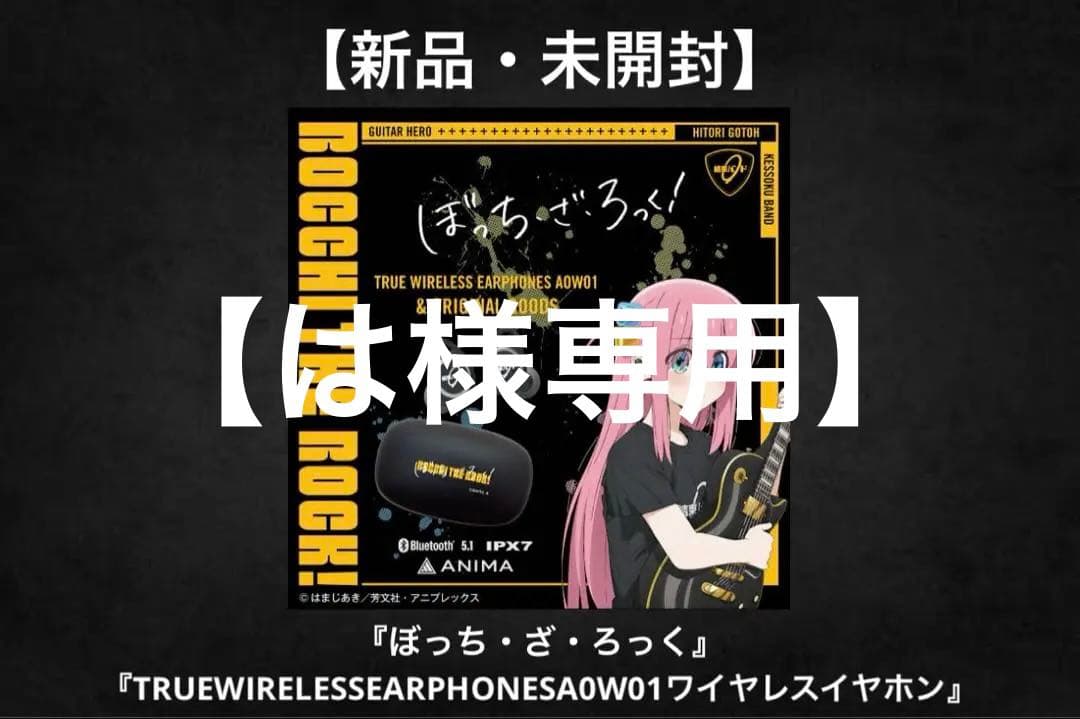 【は】【ぼっち・ざ・ろっく ワイヤレスイヤホン】『ONKYO AOW01』