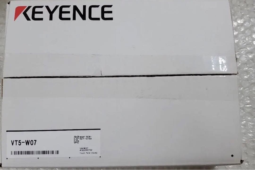 タッチパネル キーエンス VT5-W07 新品 領収書可能