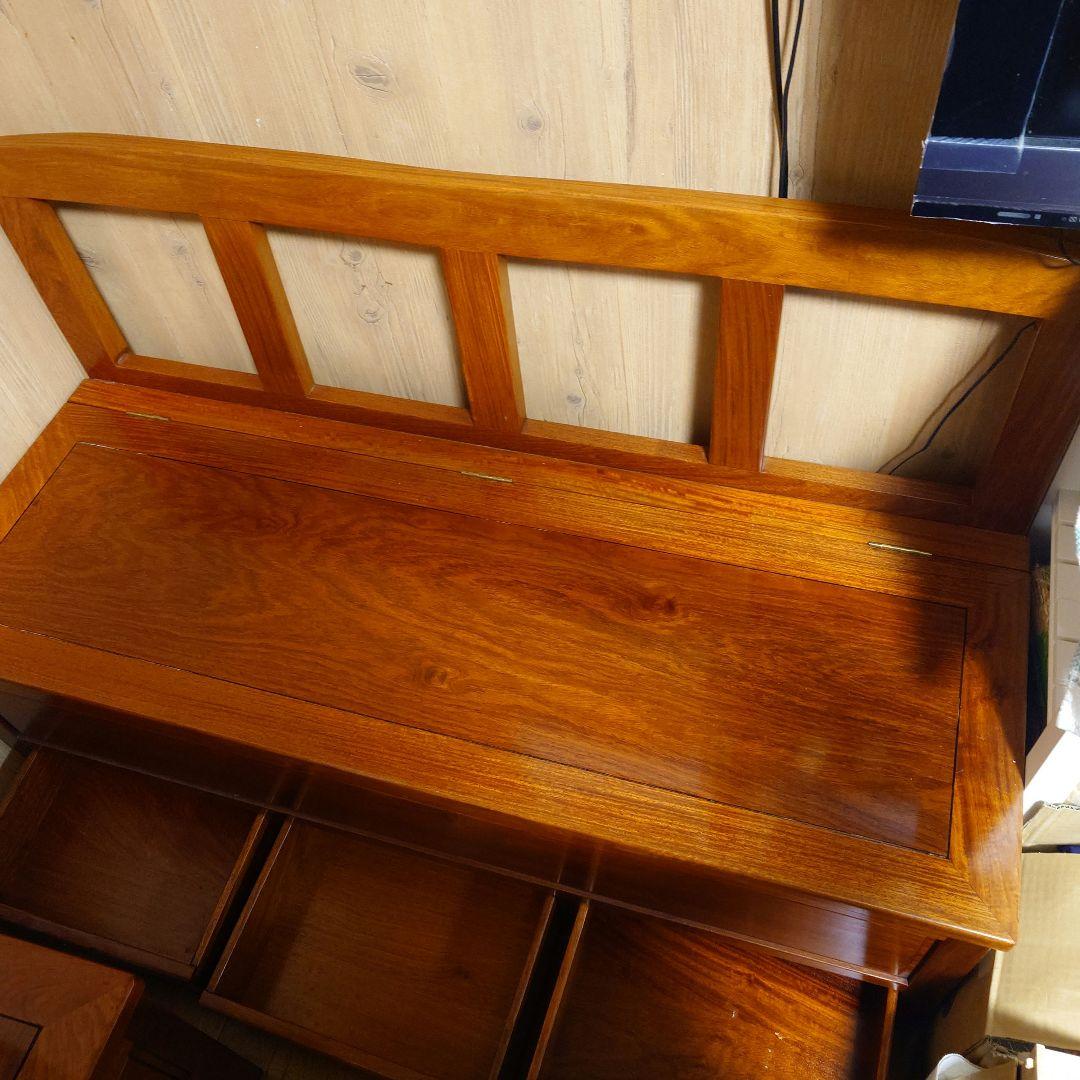 【ウラン⑤】囲炉裏　ダイニングテーブルセット（5〜6人掛）用の椅子一脚④