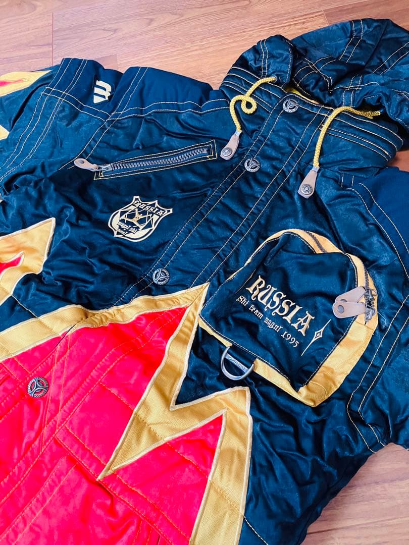 ★レア★ヴィンテージ★90年代★ロシア代表★Mizuno スキーウェア