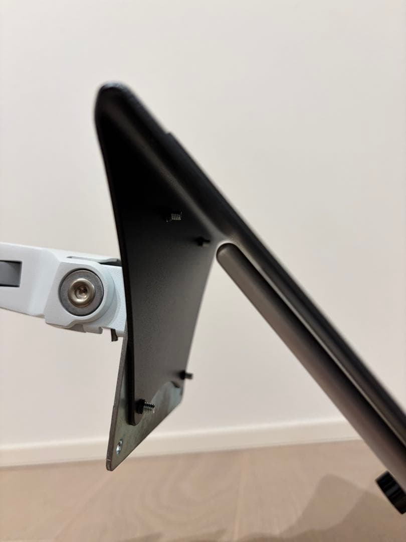 【コバ】 エルゴトロン LX ホワイト（アーム2本＋ノートPCトレー付）