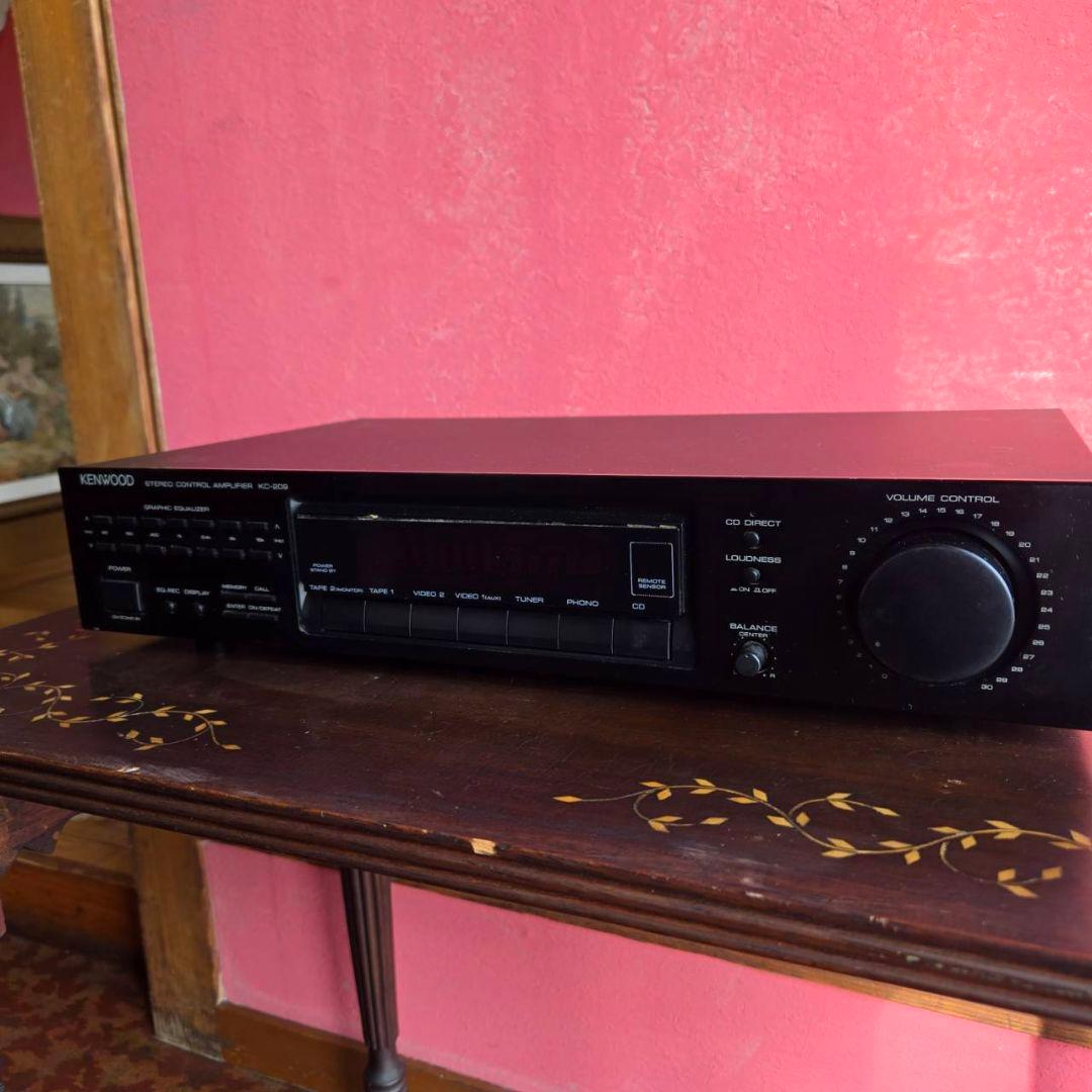 KENWOOD KC-209 ステレオ コントロール アンプリファー