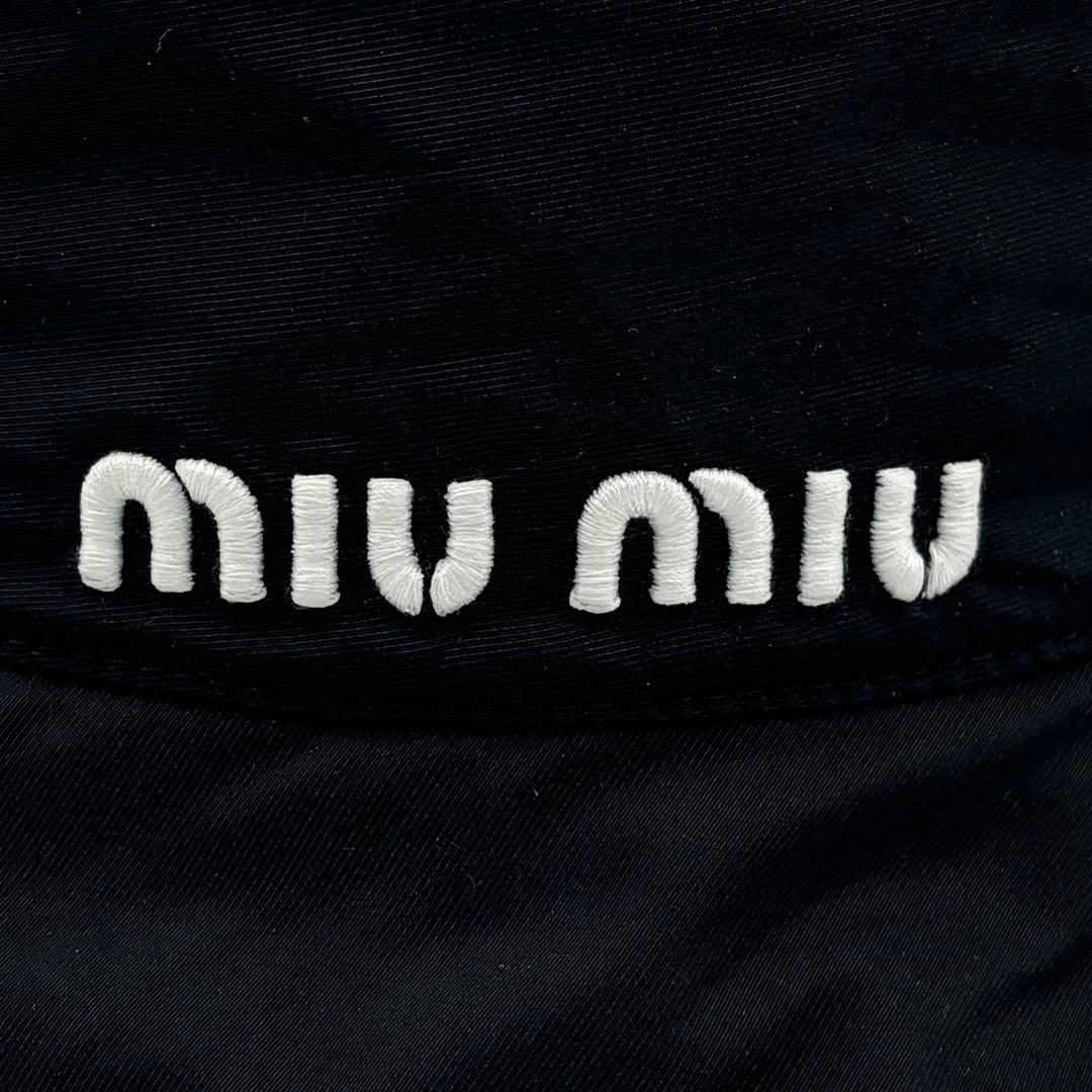 【美品】miu miu ミュウミュウ 22ss バケットハット