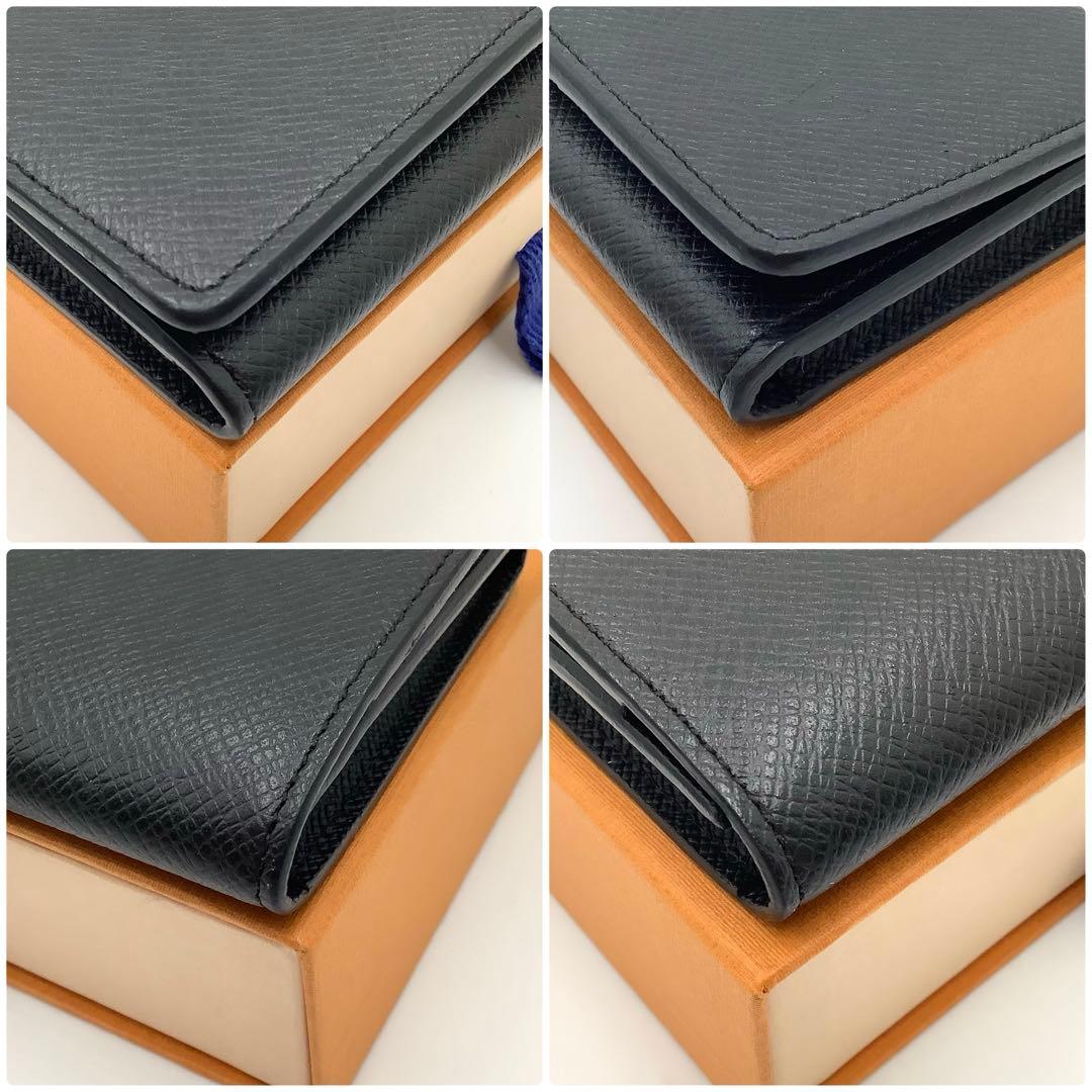 新品未使用 ルイヴィトン タイガ アンヴェロップカルトドゥヴィジット NM 黒