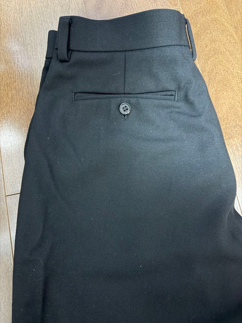 WIRROW wool serge wide taperd slacs サイズ2