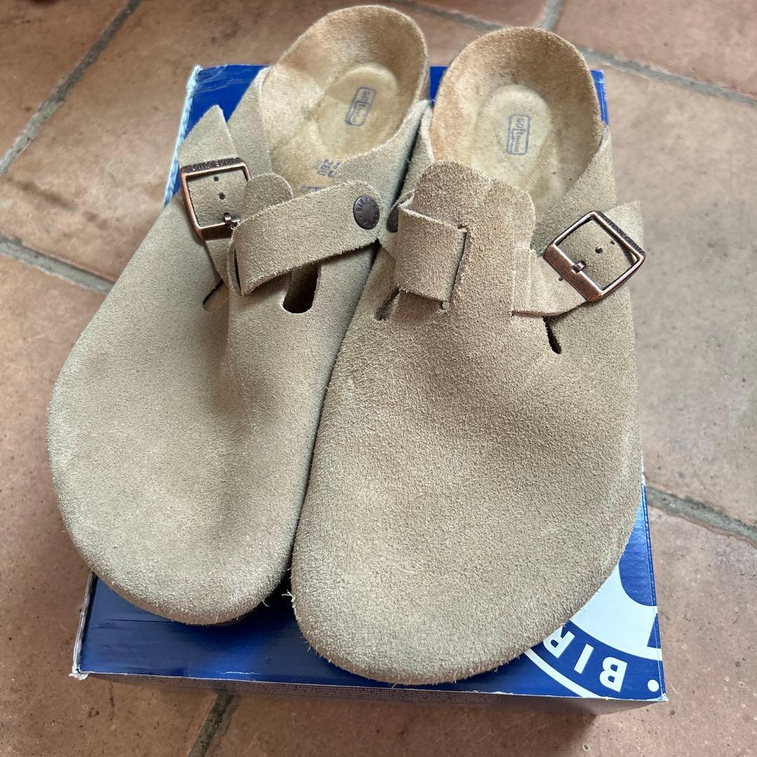 BIRKENSTOCK Boston ベージュ サンダル 43