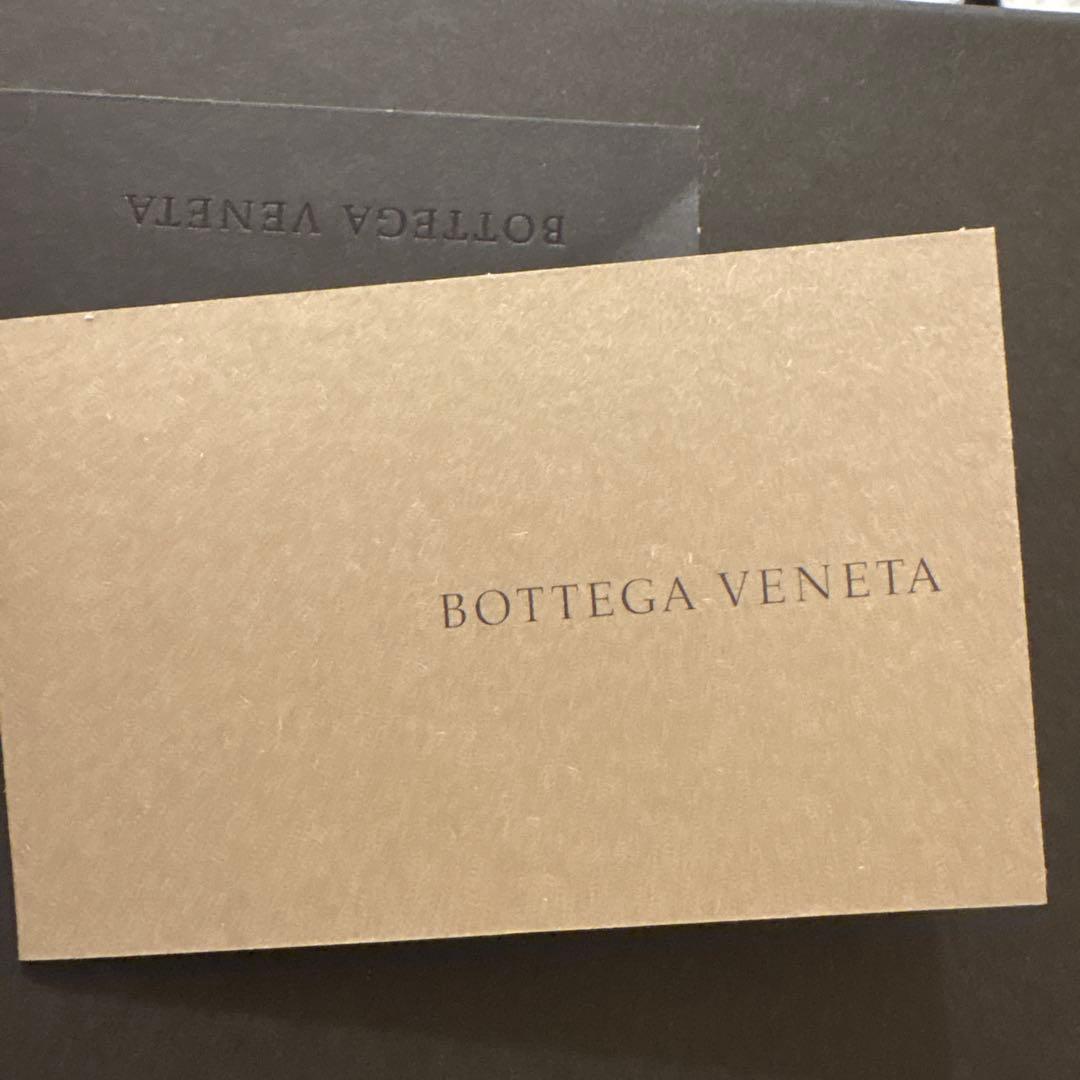BOTTEGA VENETA ブラックレザー名刺入れ　新品未使用
