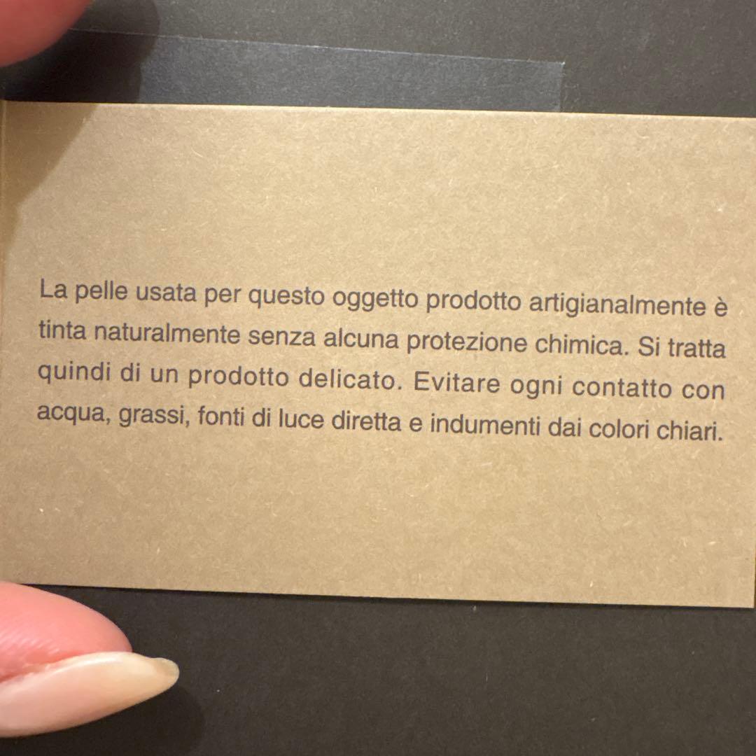 BOTTEGA VENETA ブラックレザー名刺入れ　新品未使用