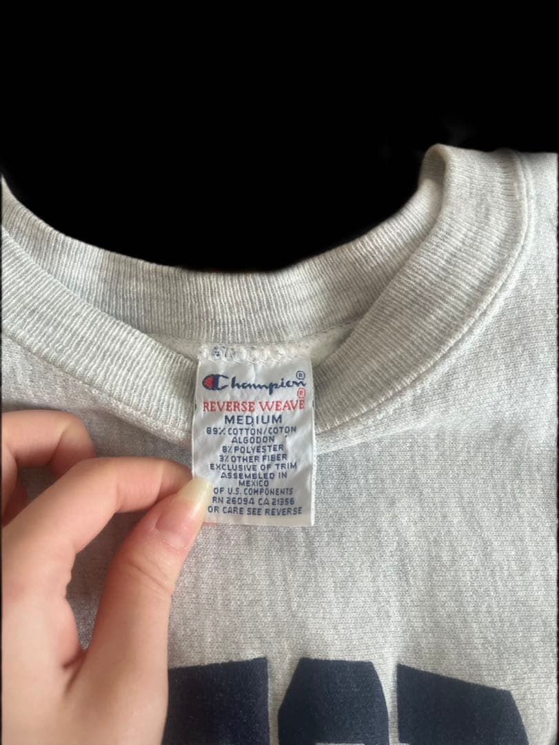 90s champion リバースウィーブ　AIR FORCE ACADEMY