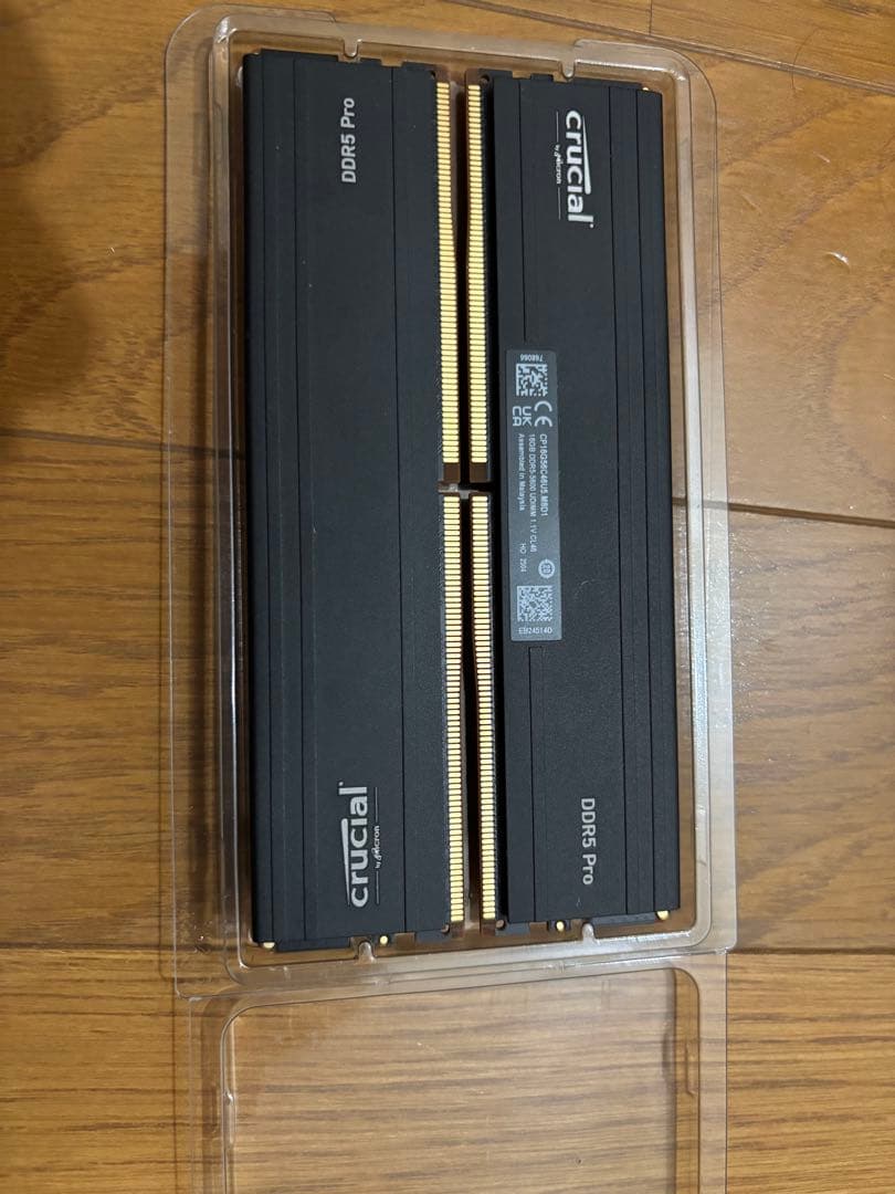 【動作確認済】Crucial DDR5-5600 32GB(16GBx2)