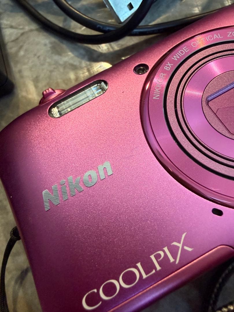 【充電器付き！即発送！】Nikon COOLPIX S3600 ピンク