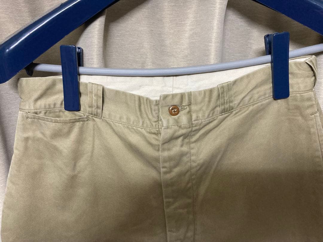 アメリカ軍　チノパン　トラウザー　ヴィンテージ