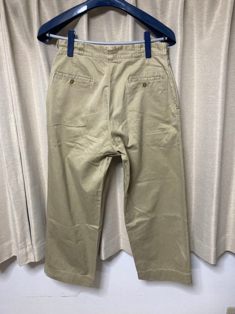 アメリカ軍　チノパン　トラウザー　ヴィンテージ