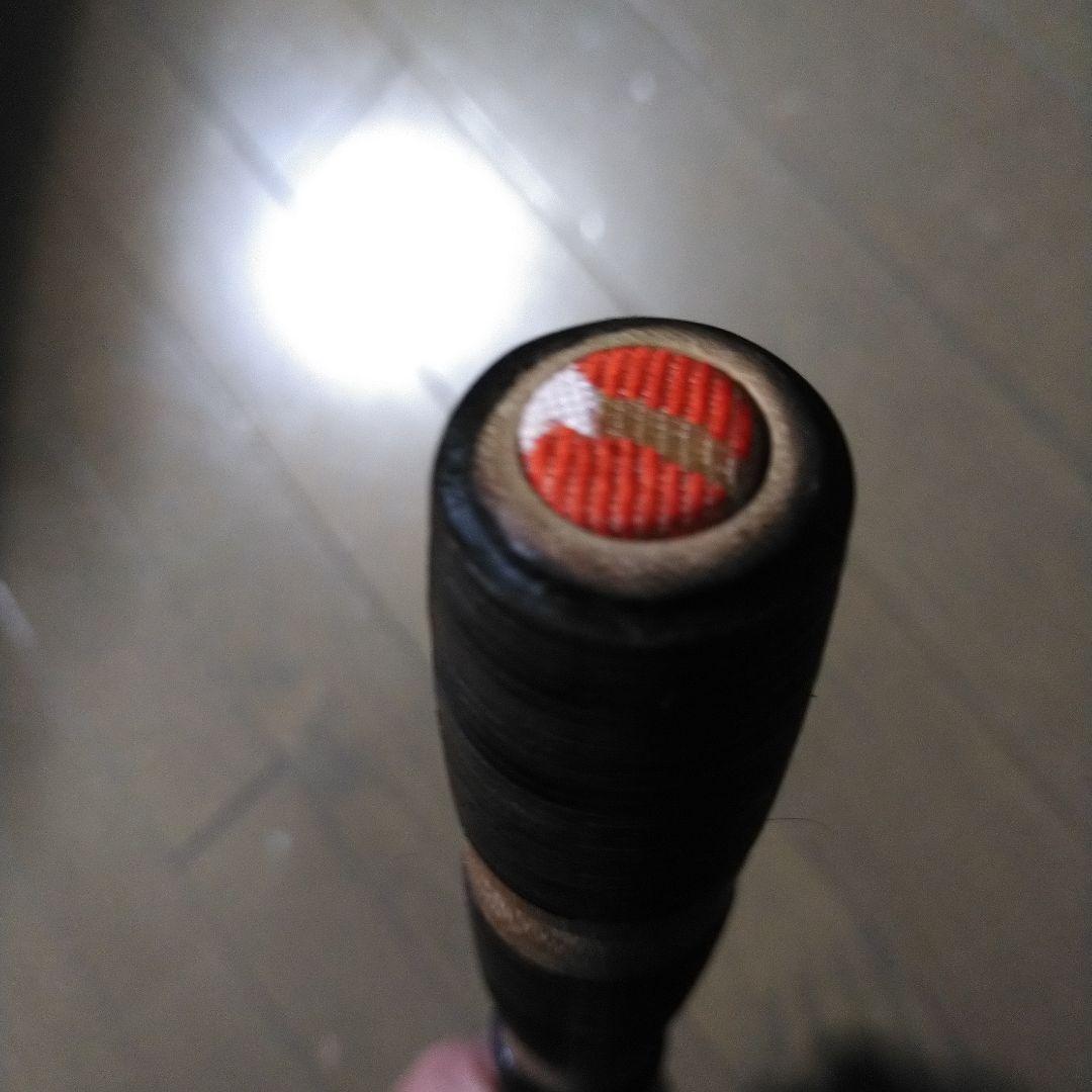 雅楽　龍笛　本管　煤竹　藤巻　(極太管)