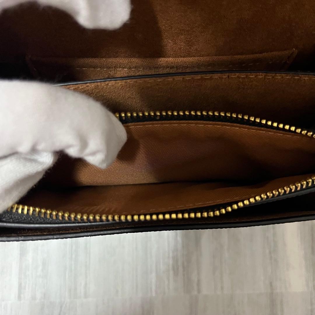 【未使用】coach コーチ　ミニクレア　クロスボディバッグ　ブラック