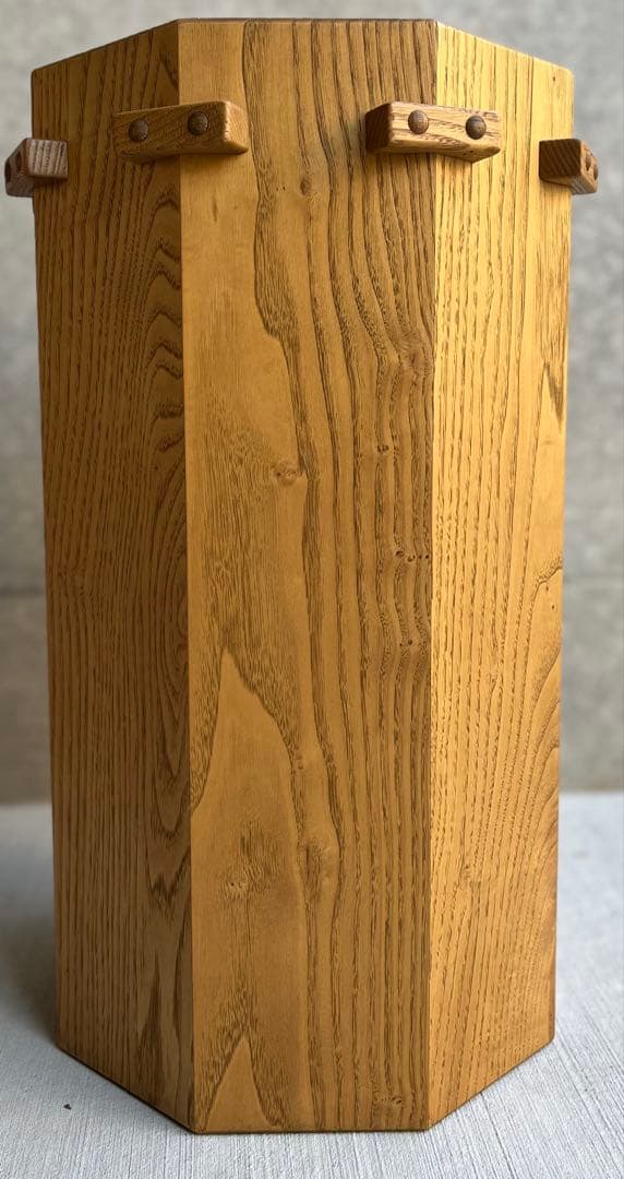 栗の木　無垢材　栗の木の傘立て