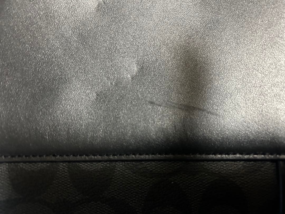 COACH ボストンバッグ ブラック キャンバス