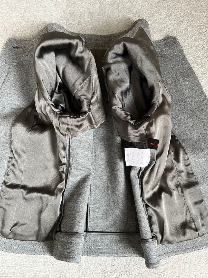 じゅんまま様【yoshie inaba】ヨシエイナバ 上質素材丸首セットアップ