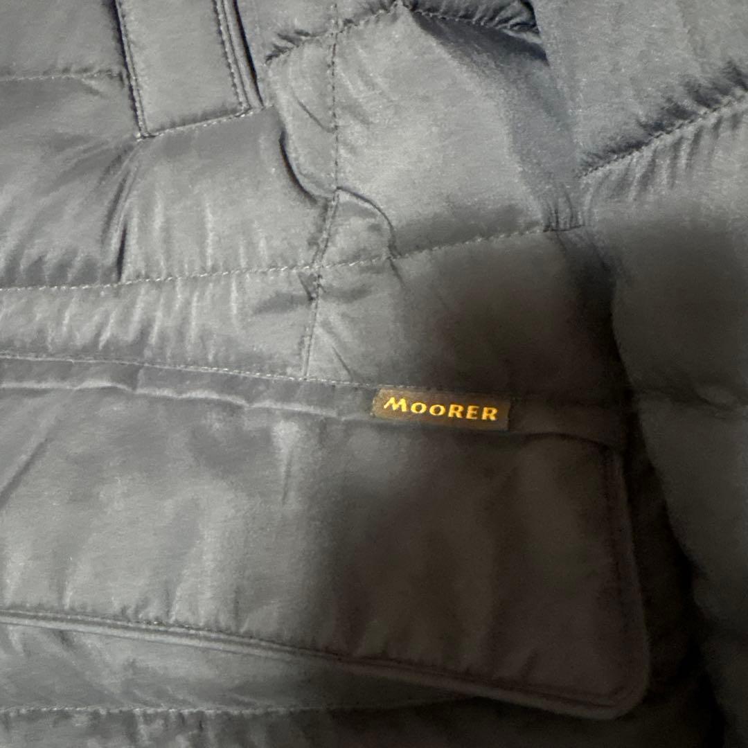 MOORER ネイビー ダウンジャケット52