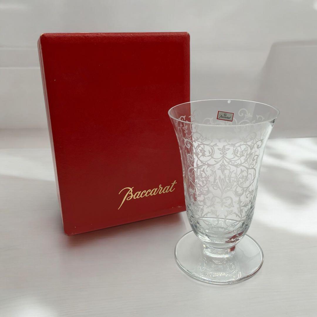 未使用保管品　Baccarat バカラ ERNA エルナ　花瓶　フラワーベース