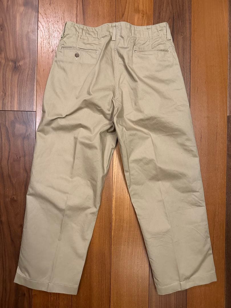 At last&co アットラスト ツータックチノトラウザース