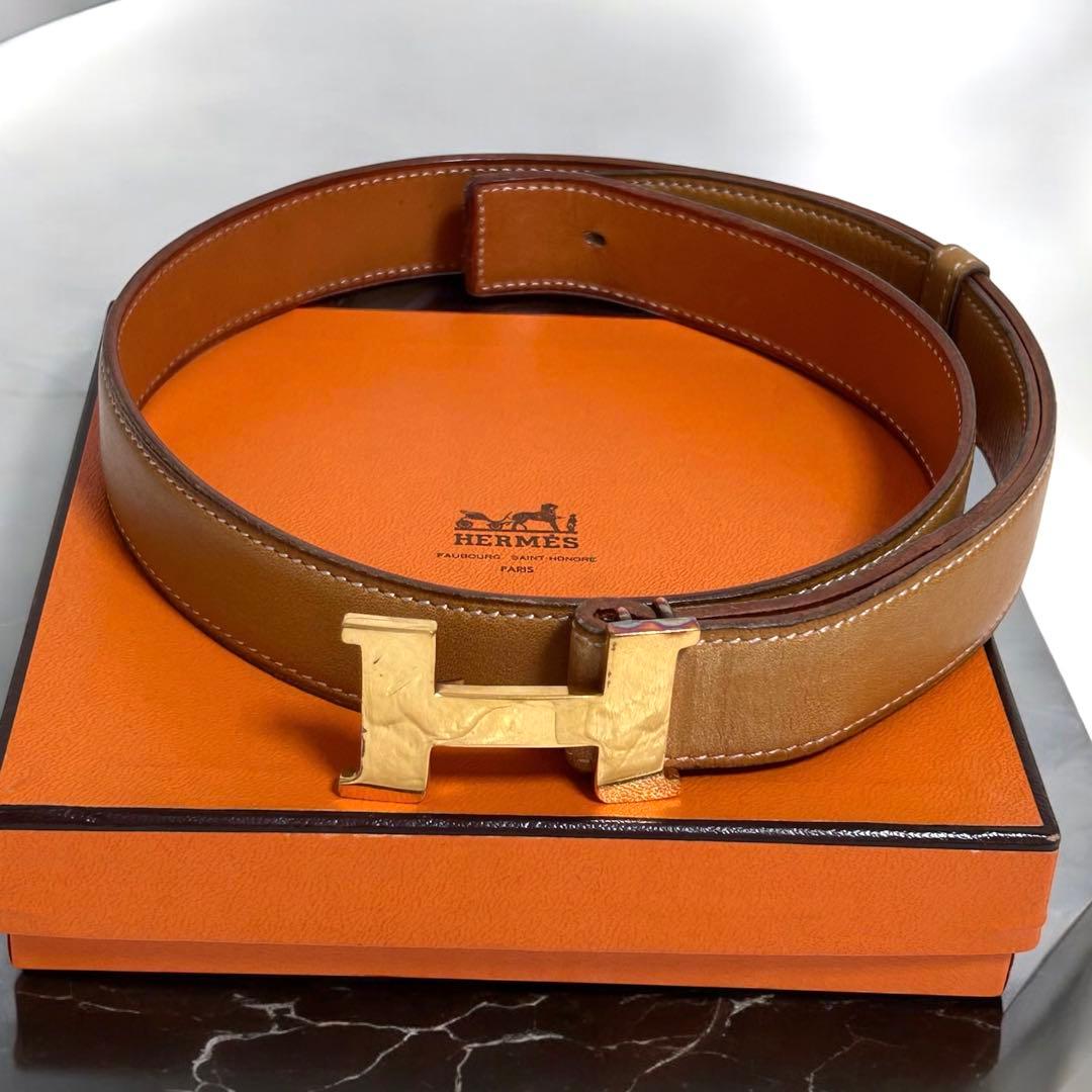しじみ　HERMES エルメスレディースベルト　バックル