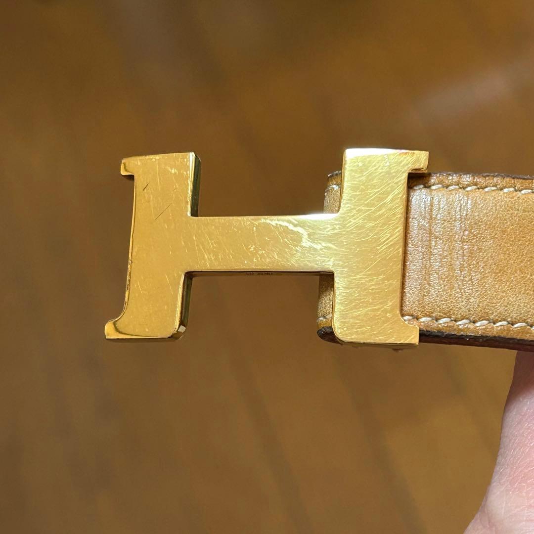 しじみ　HERMES エルメスレディースベルト　バックル