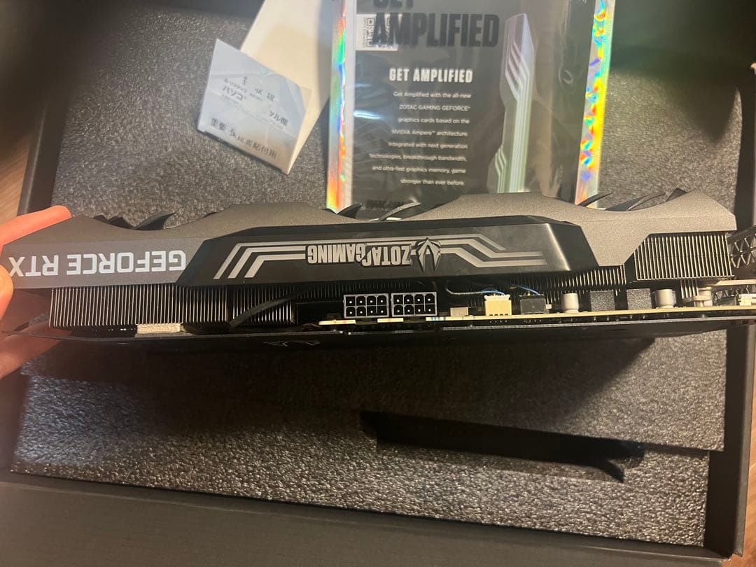 【ベンチ完走済美品】ZOTAC GeForce RTX 3070 Ti 8GB