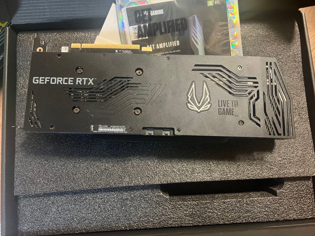 【ベンチ完走済美品】ZOTAC GeForce RTX 3070 Ti 8GB