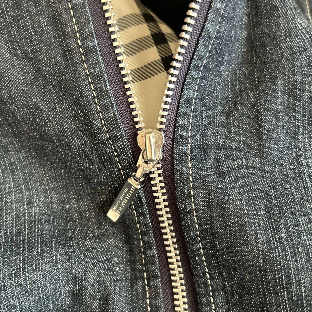 ちい BURBERRY BLACK LABEL ダークデニムジャケット M