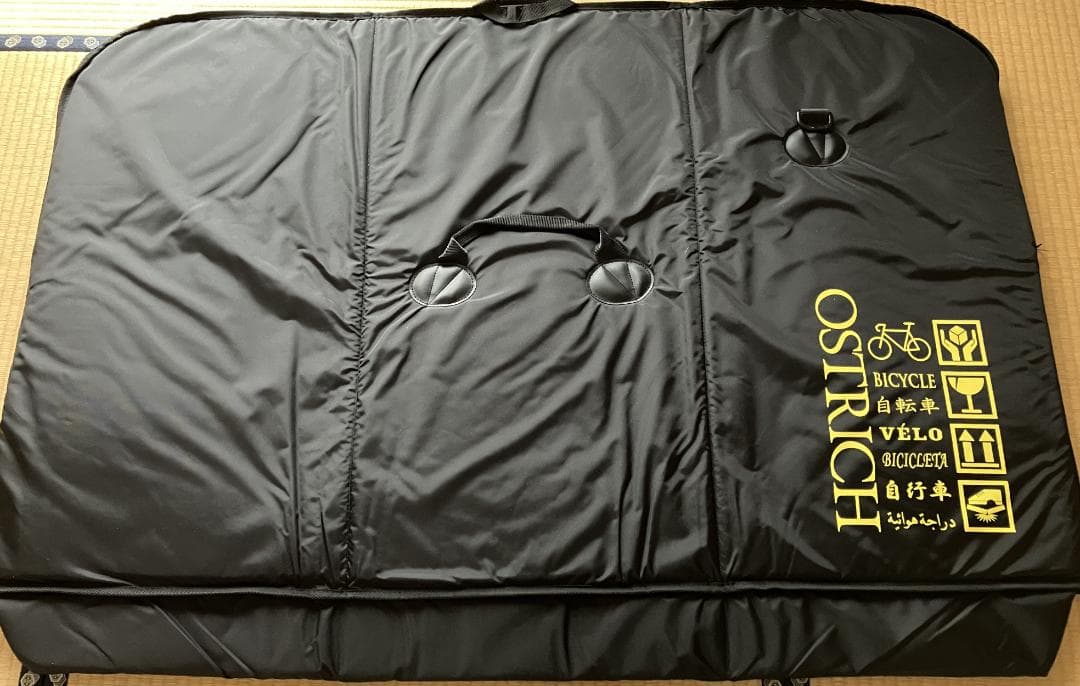 (オーストリッチ) 輪行バッグ [OS-500]トラベルバッグ ブラック