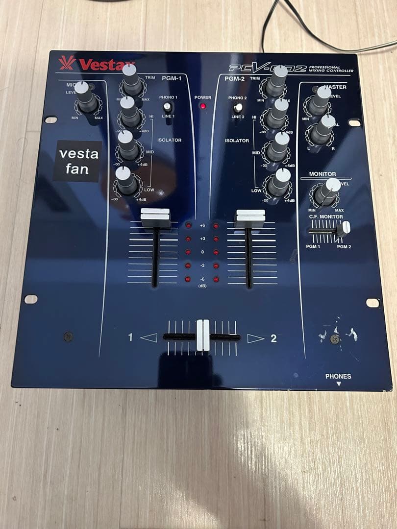 Vestax PCV-002 メンテナンス済 横フェーダー新品交換済