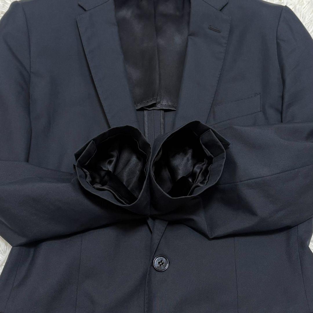 美品 ドルチェ&ガッバーナ マルティーニ テーラードジャケット 黒 シルク混