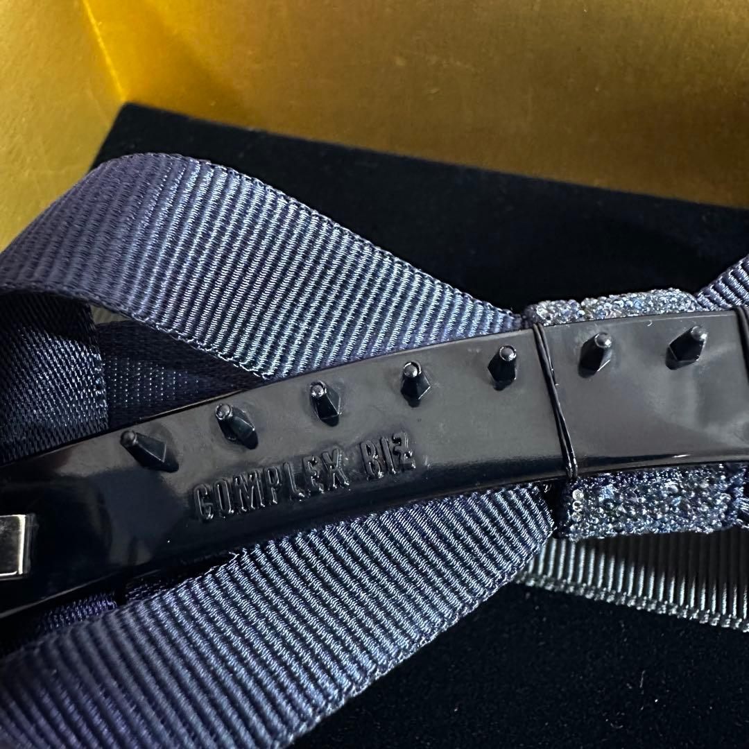 コンプレックスビズ　バナナクリップ　ネイビー