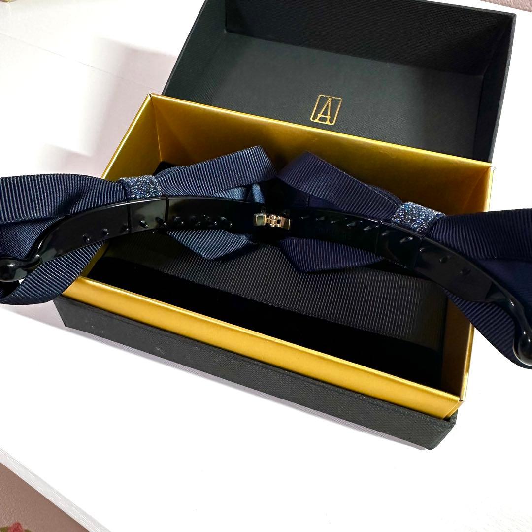 コンプレックスビズ　バナナクリップ　ネイビー