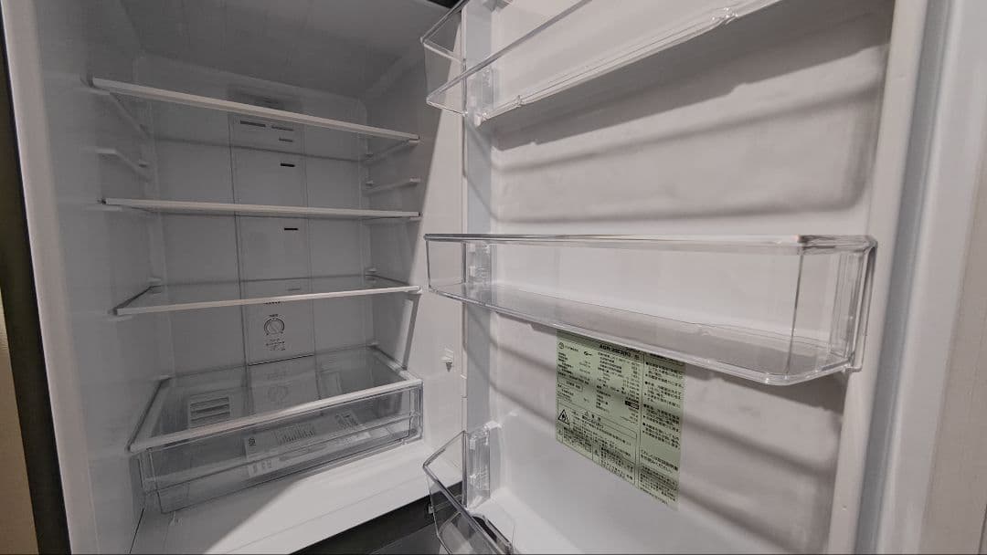 AQUA ノンフロン冷蔵庫 AQR-20E2(K) 201L