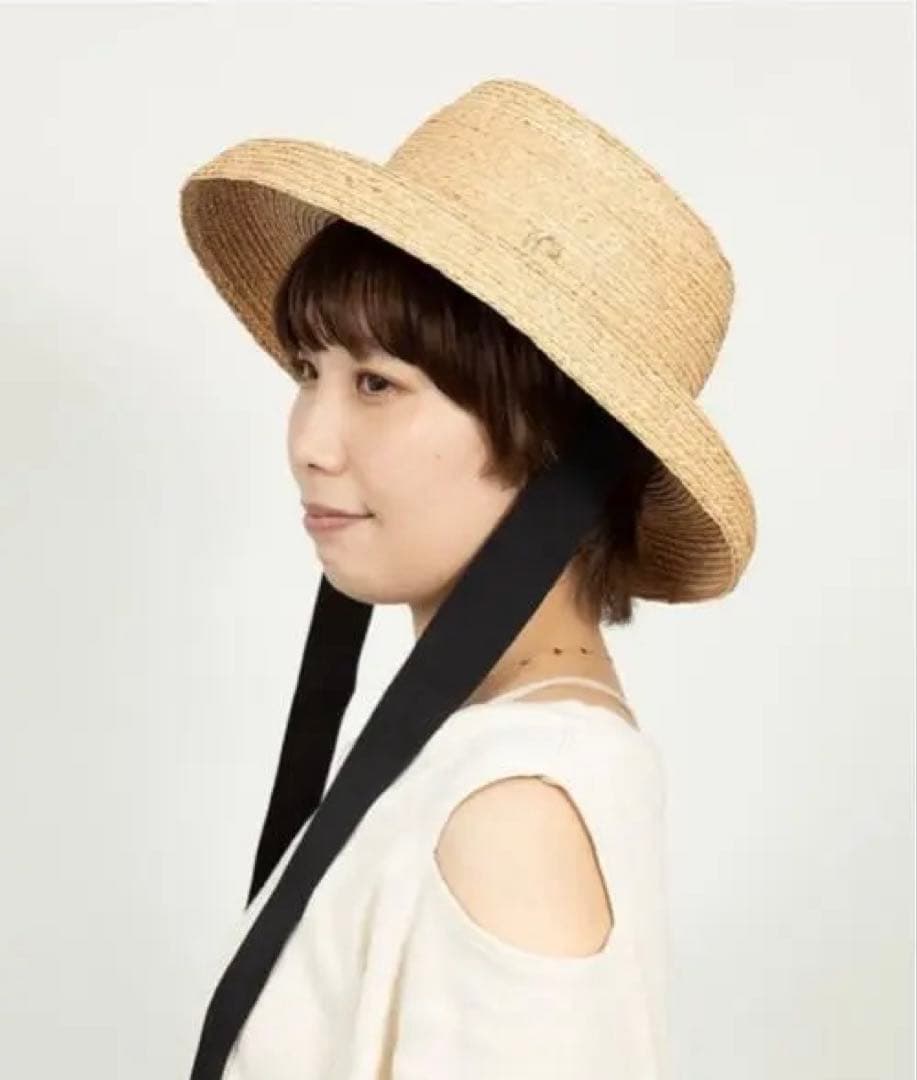 未使用　CA4LA ANNA 麦わら帽子