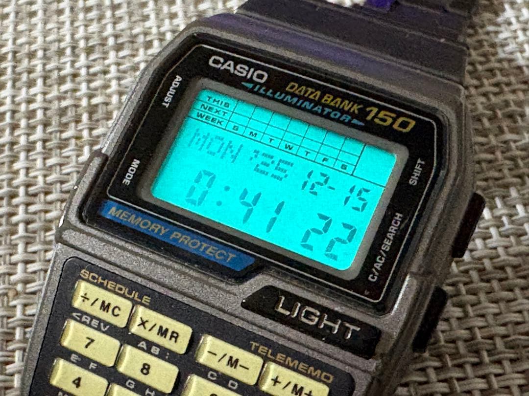 CASIO DATA BANK DBC-150 データバンク