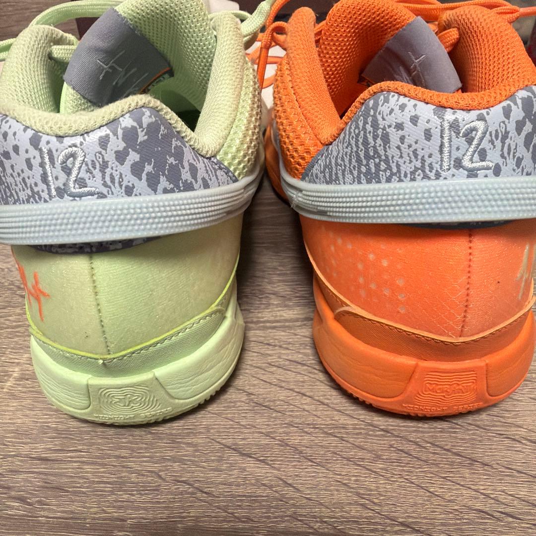 Nike バッシュ　ja1 オレンジ/グリーン