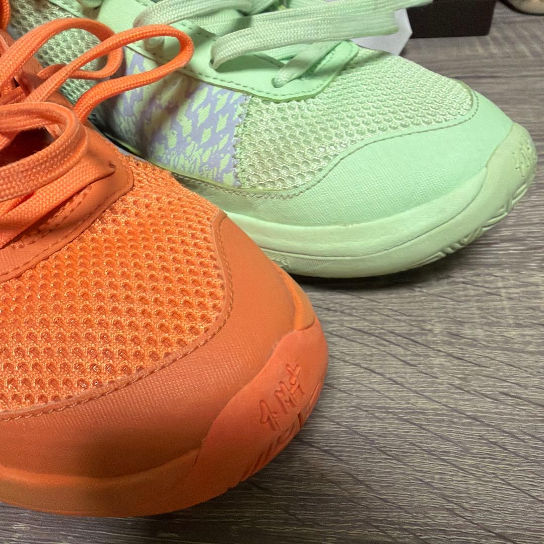 Nike バッシュ　ja1 オレンジ/グリーン