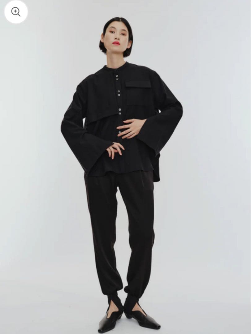 IORE イオレ BUTTON SHIRT ブラック